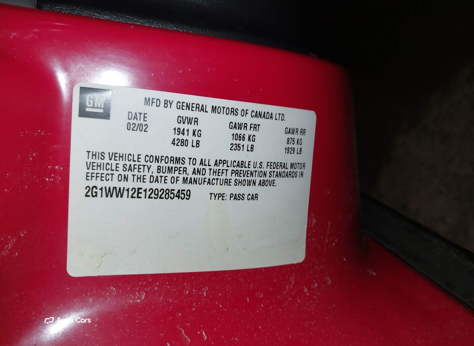 Chevrolet Monte Carlo 2002