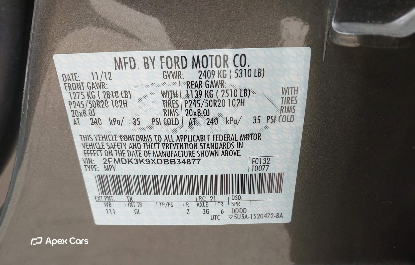 Ford Edge 2013