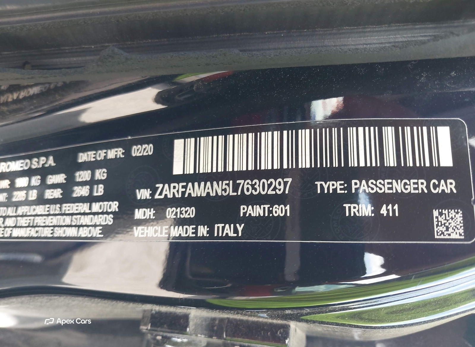 Alfa Romeo Giulia 2020