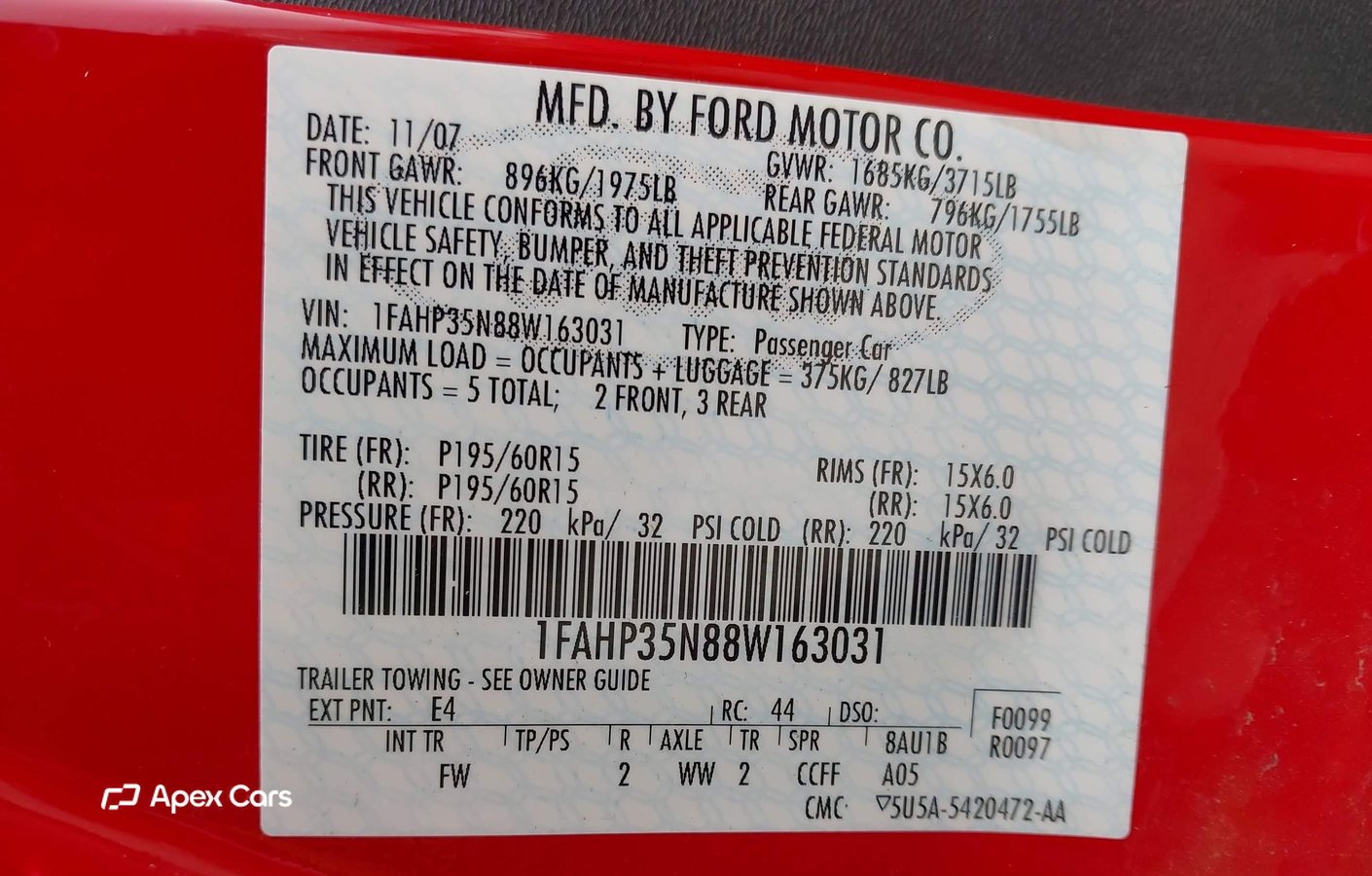 Ford Focus 2008