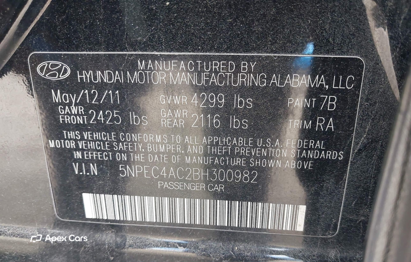 Hyundai Sonata 2011