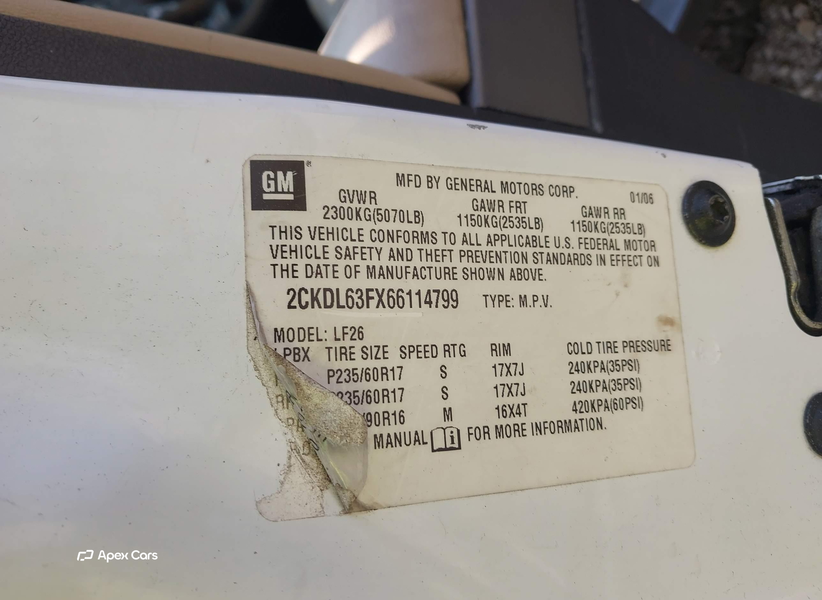 Pontiac Torrent 2006