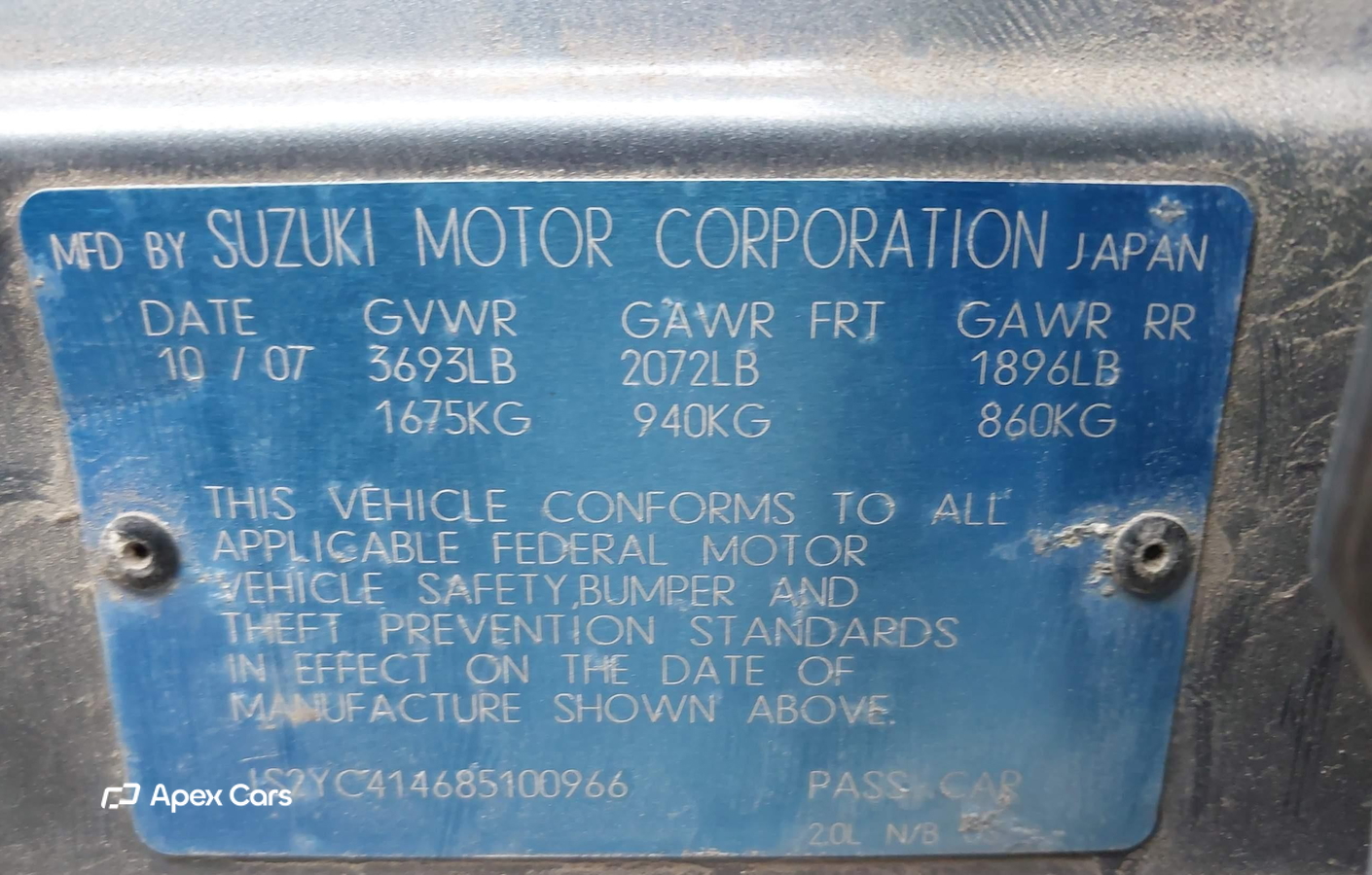 Suzuki SX4 2008