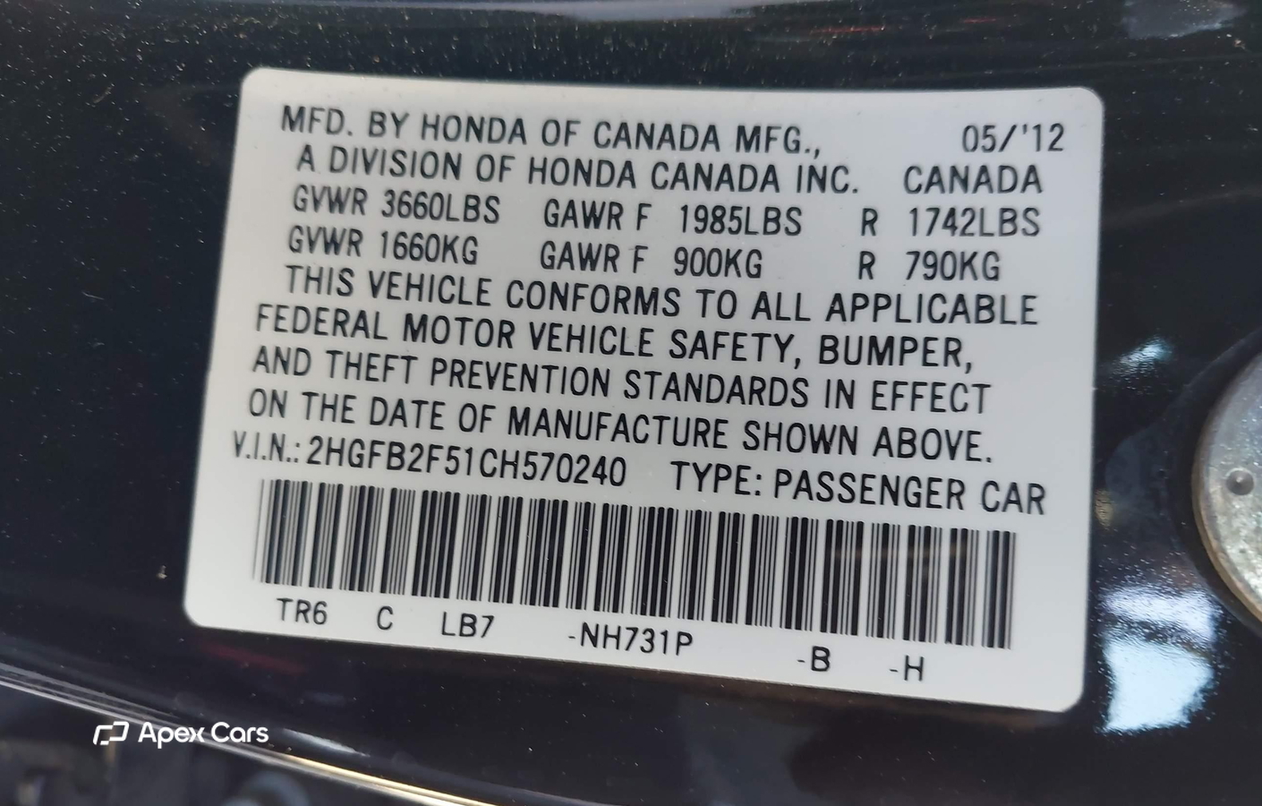 Honda Civic 2012