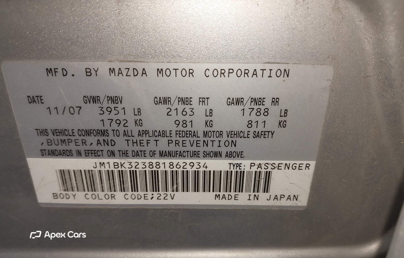 Mazda 3 2008