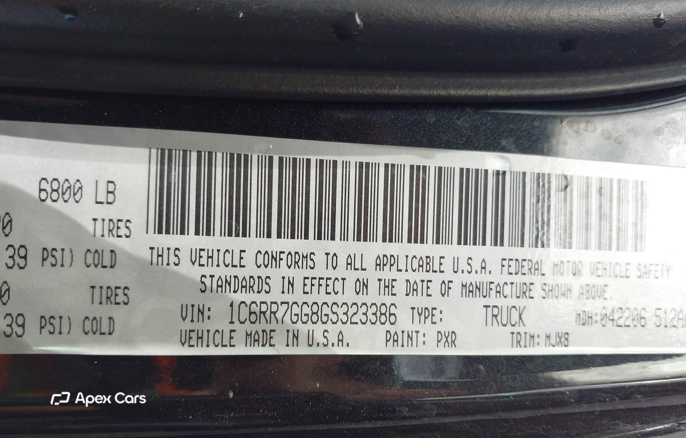 RAM 1500 2016