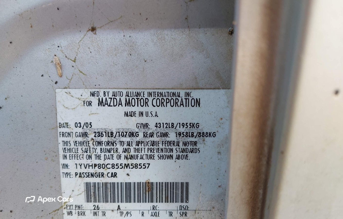 Mazda 6 2005