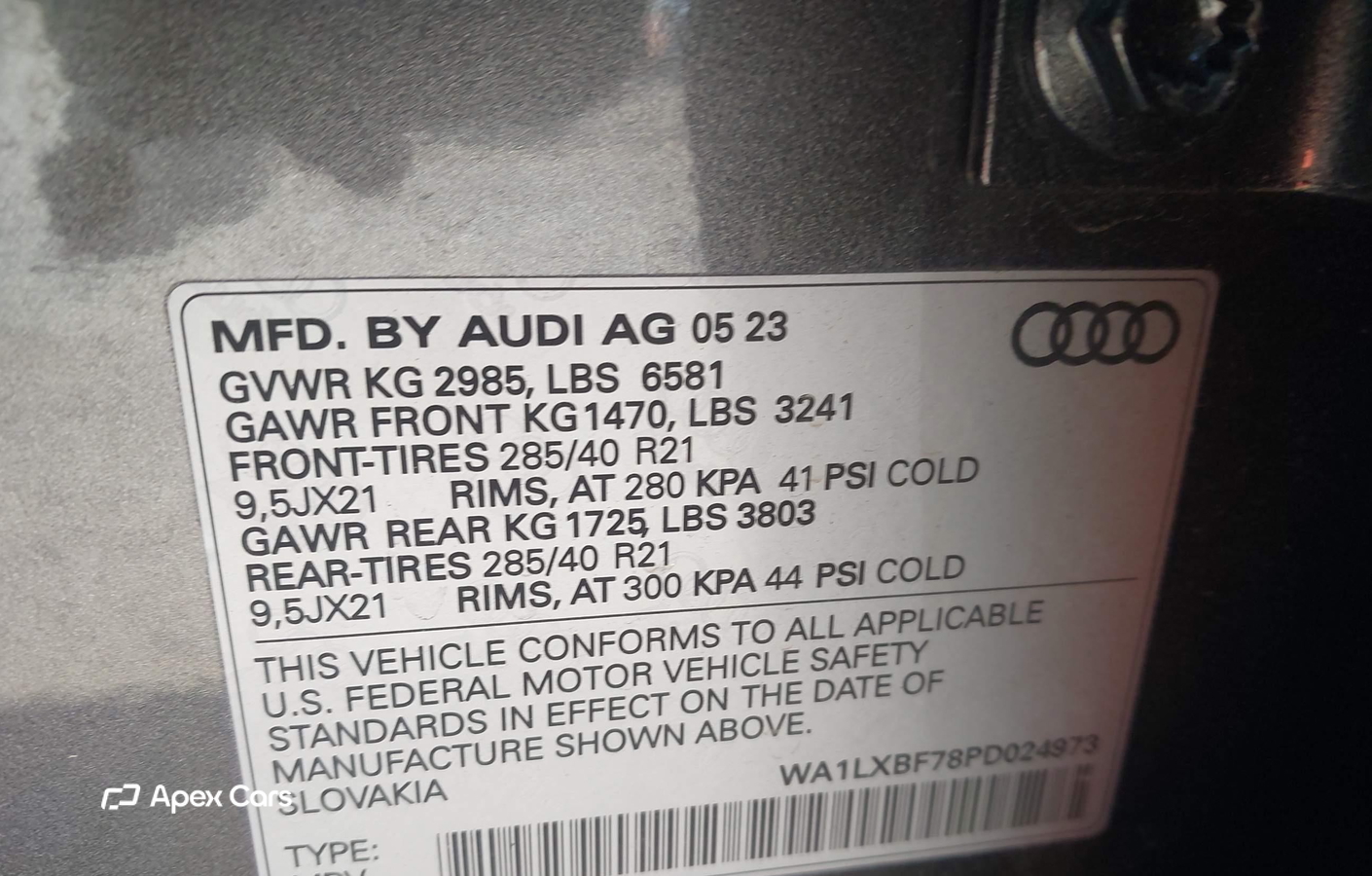 Audi Q7 2023