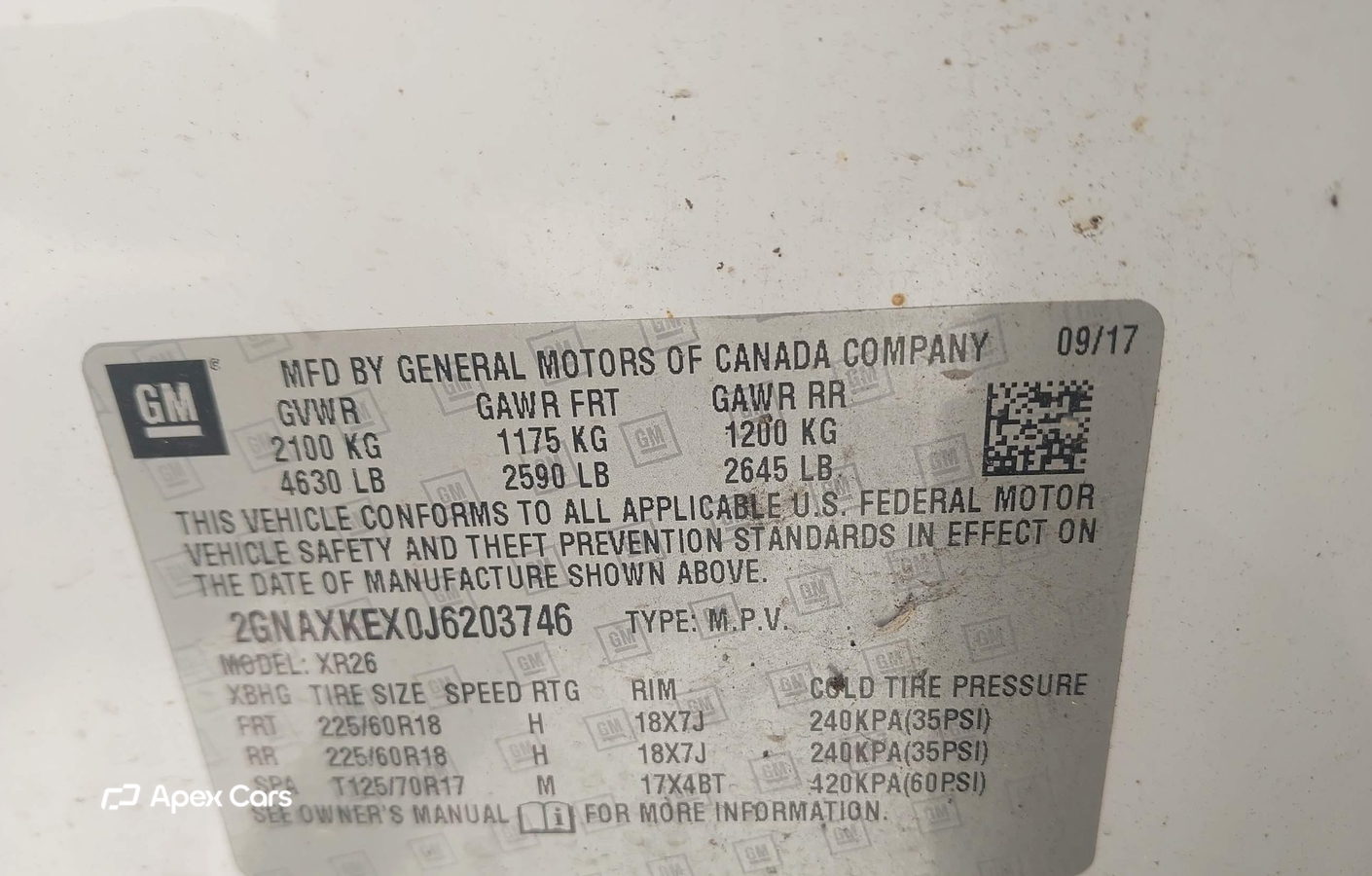 Chevrolet Equinox 2018