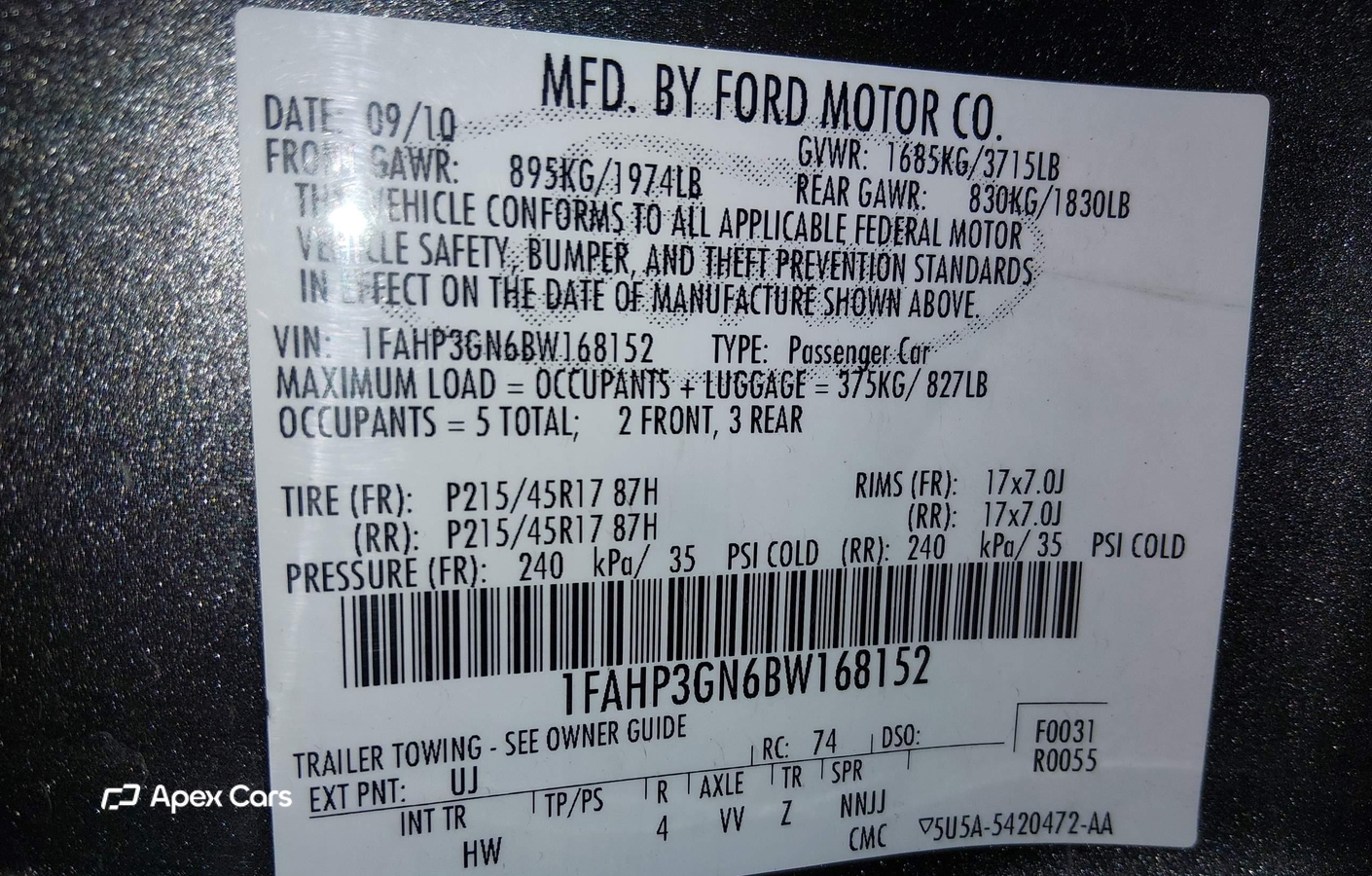 Ford Focus 2011