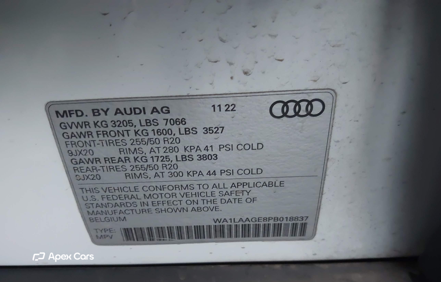 Audi e-tron 2023