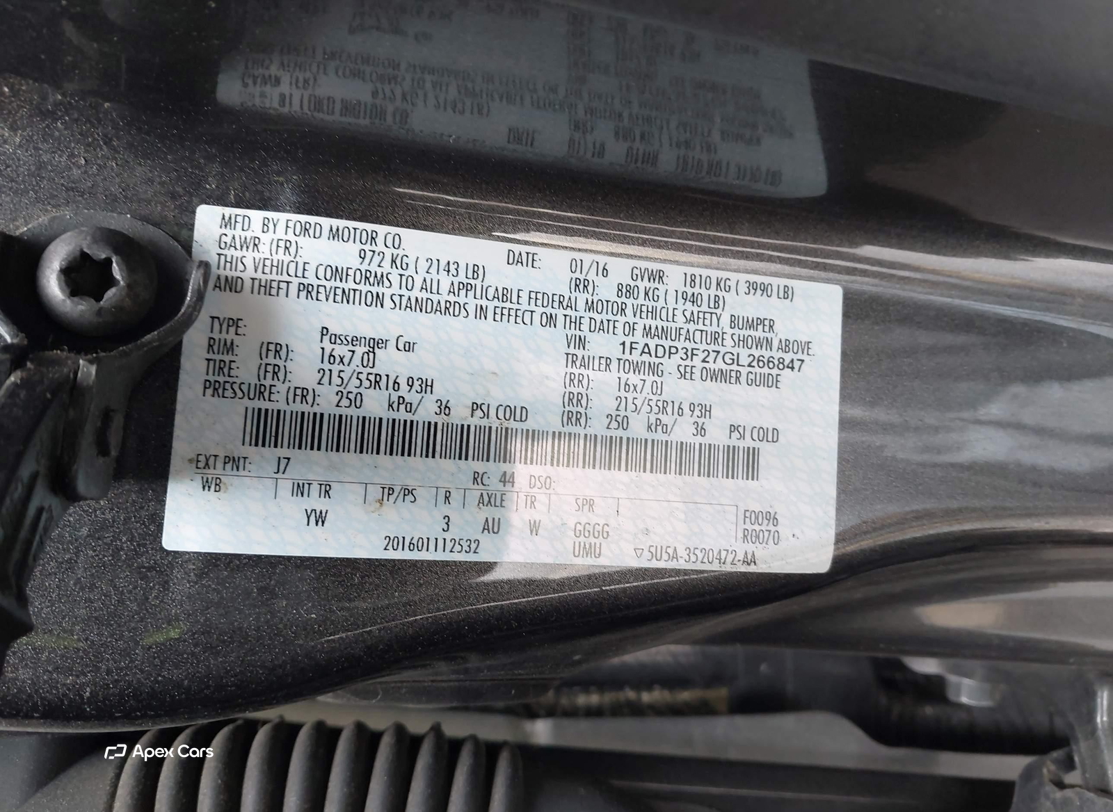 Ford Focus 2016
