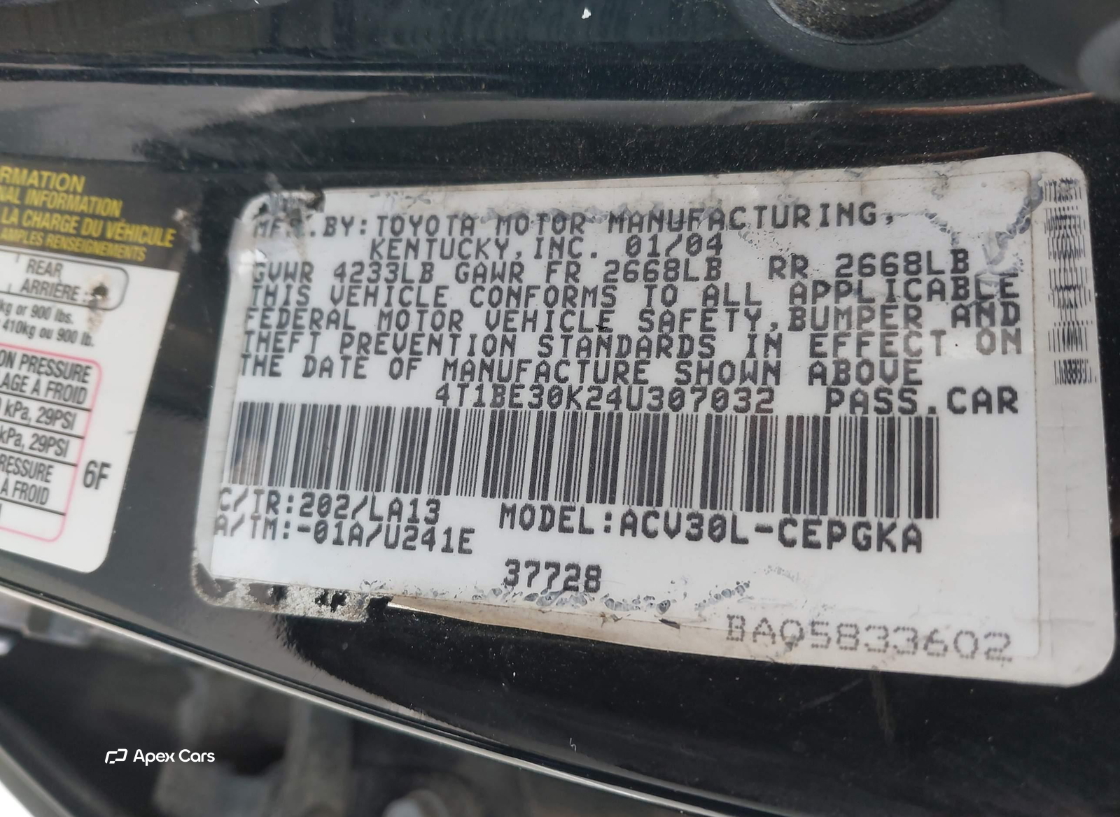 Toyota Camry 2004