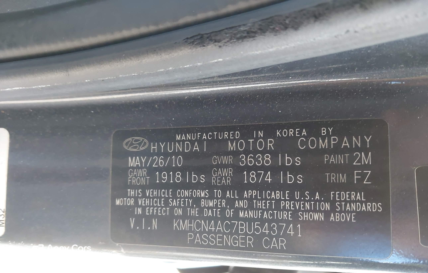 Hyundai Accent 2011