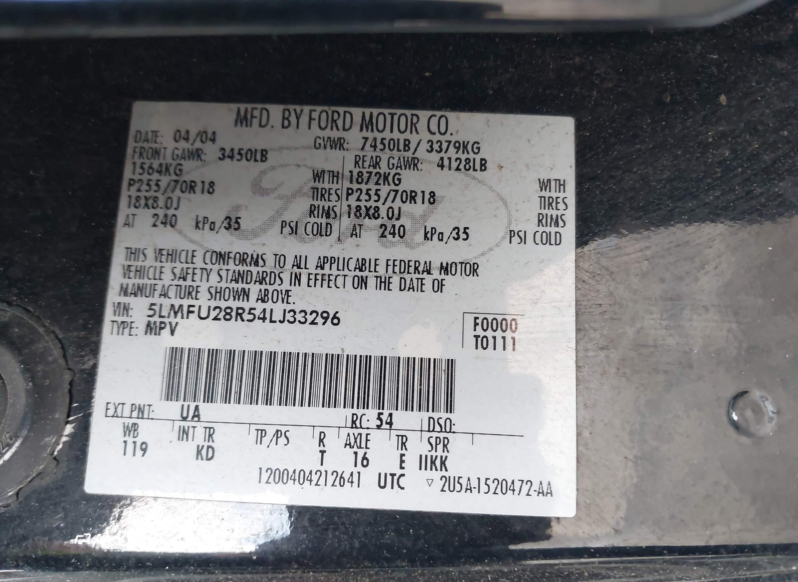 Lincoln Navigator 2004