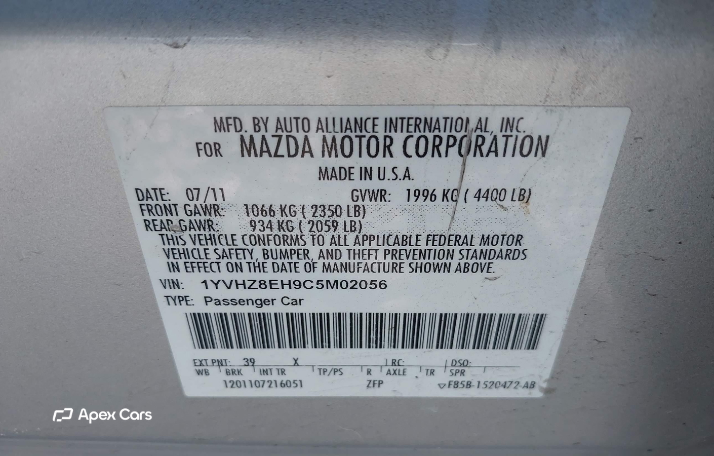 Mazda 6 2012