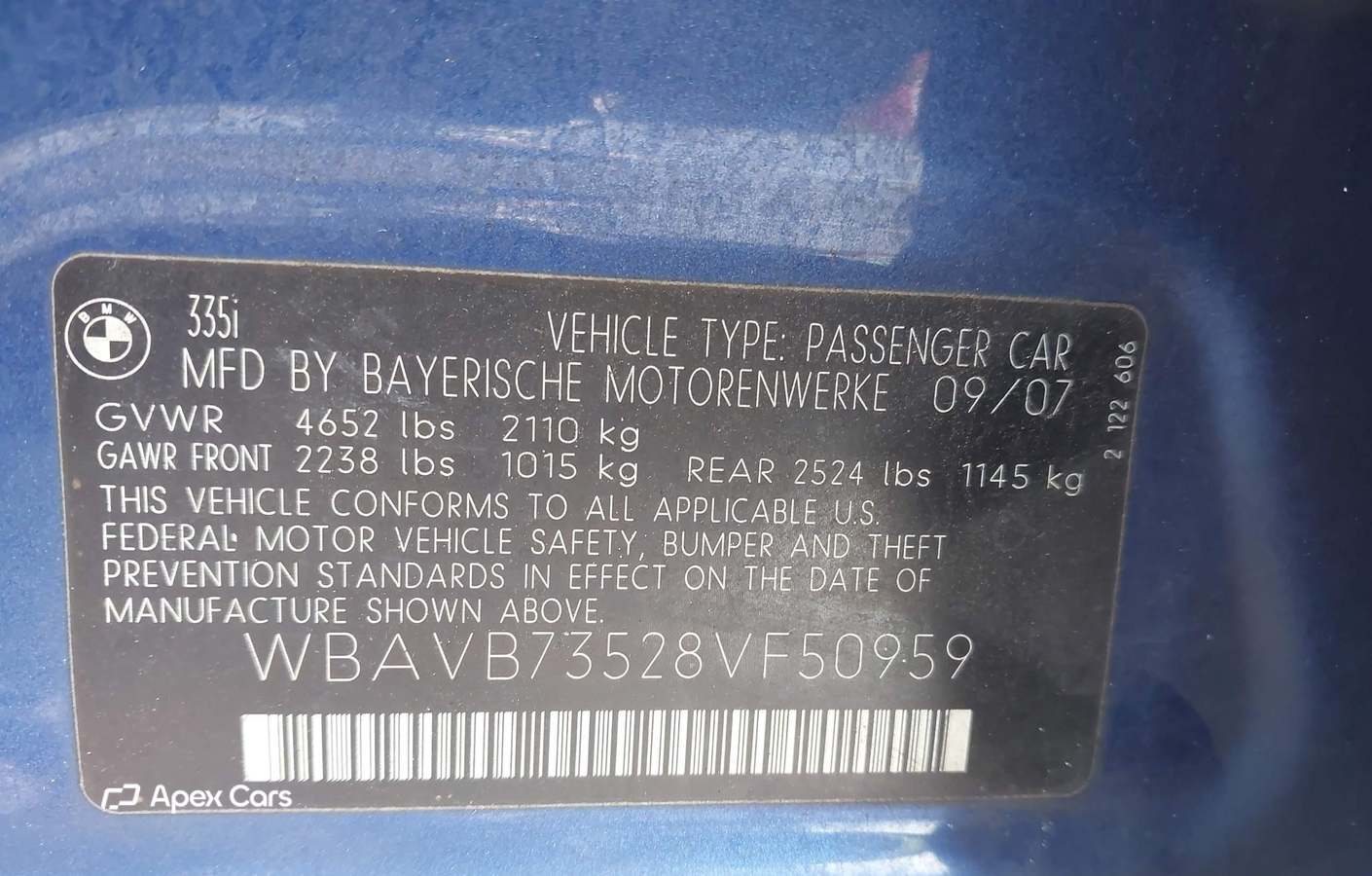 BMW Series 3 2008