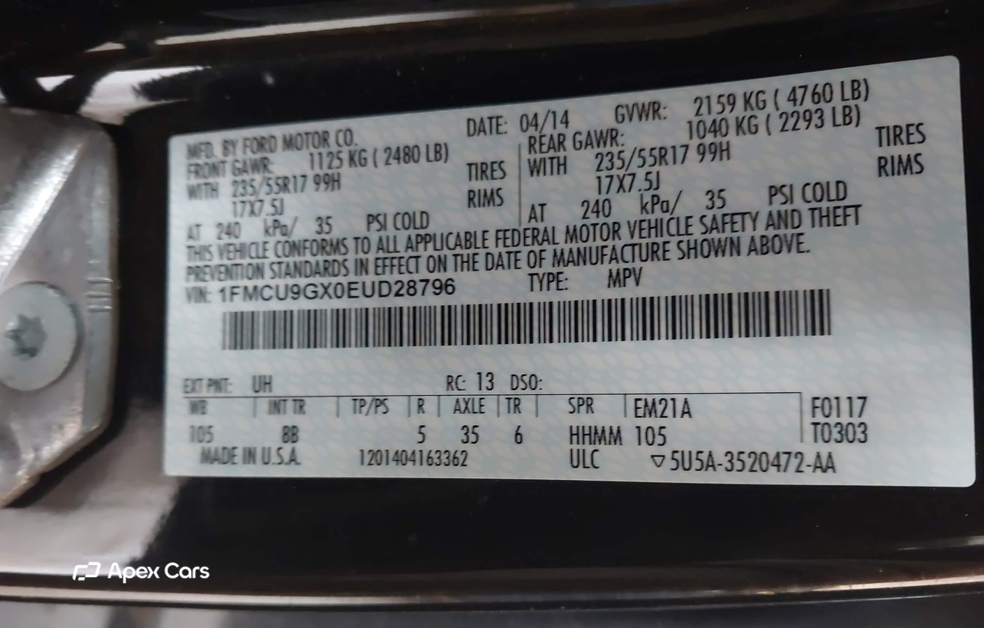 Ford Escape 2014
