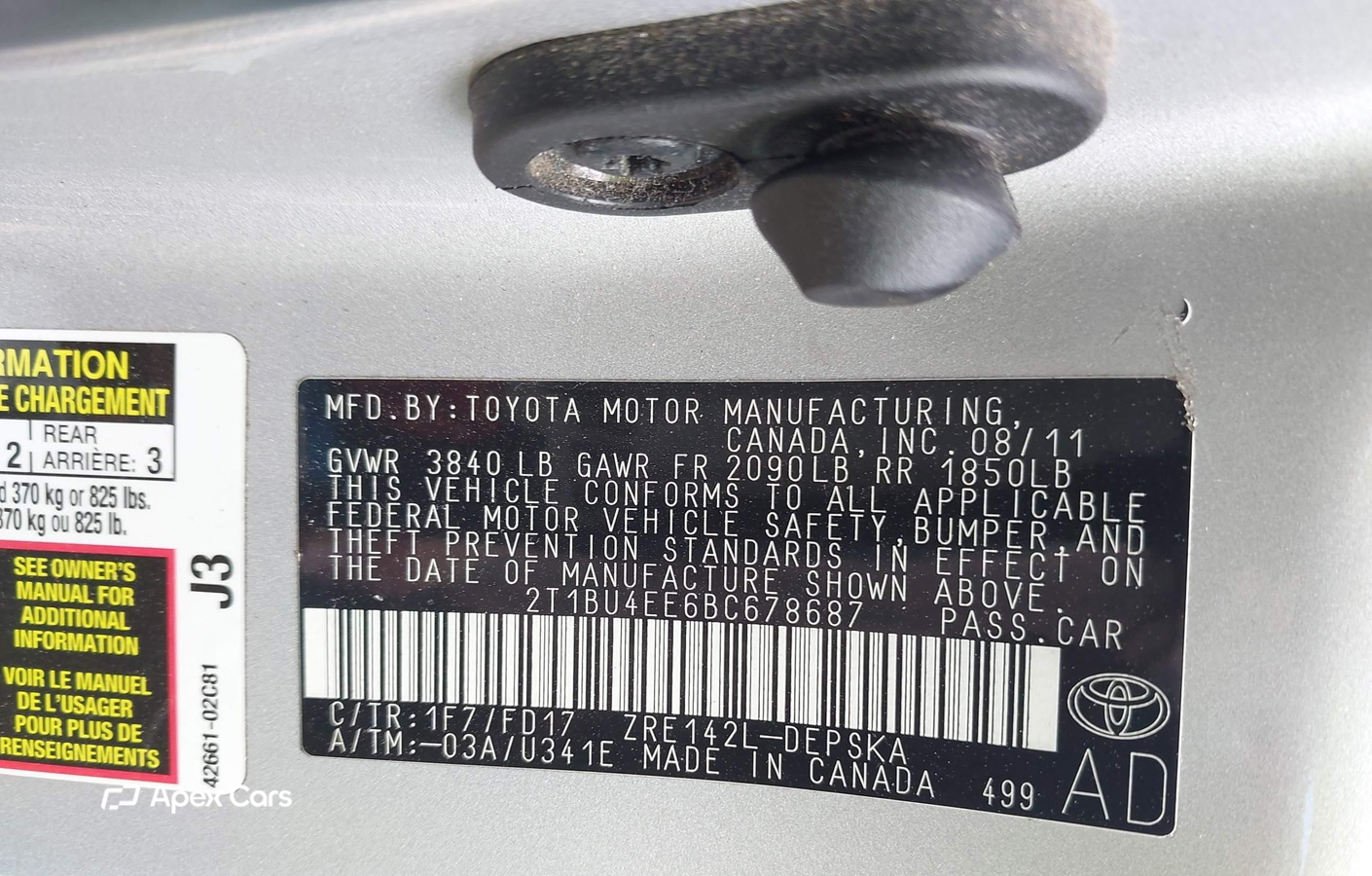 Toyota Corolla 2011