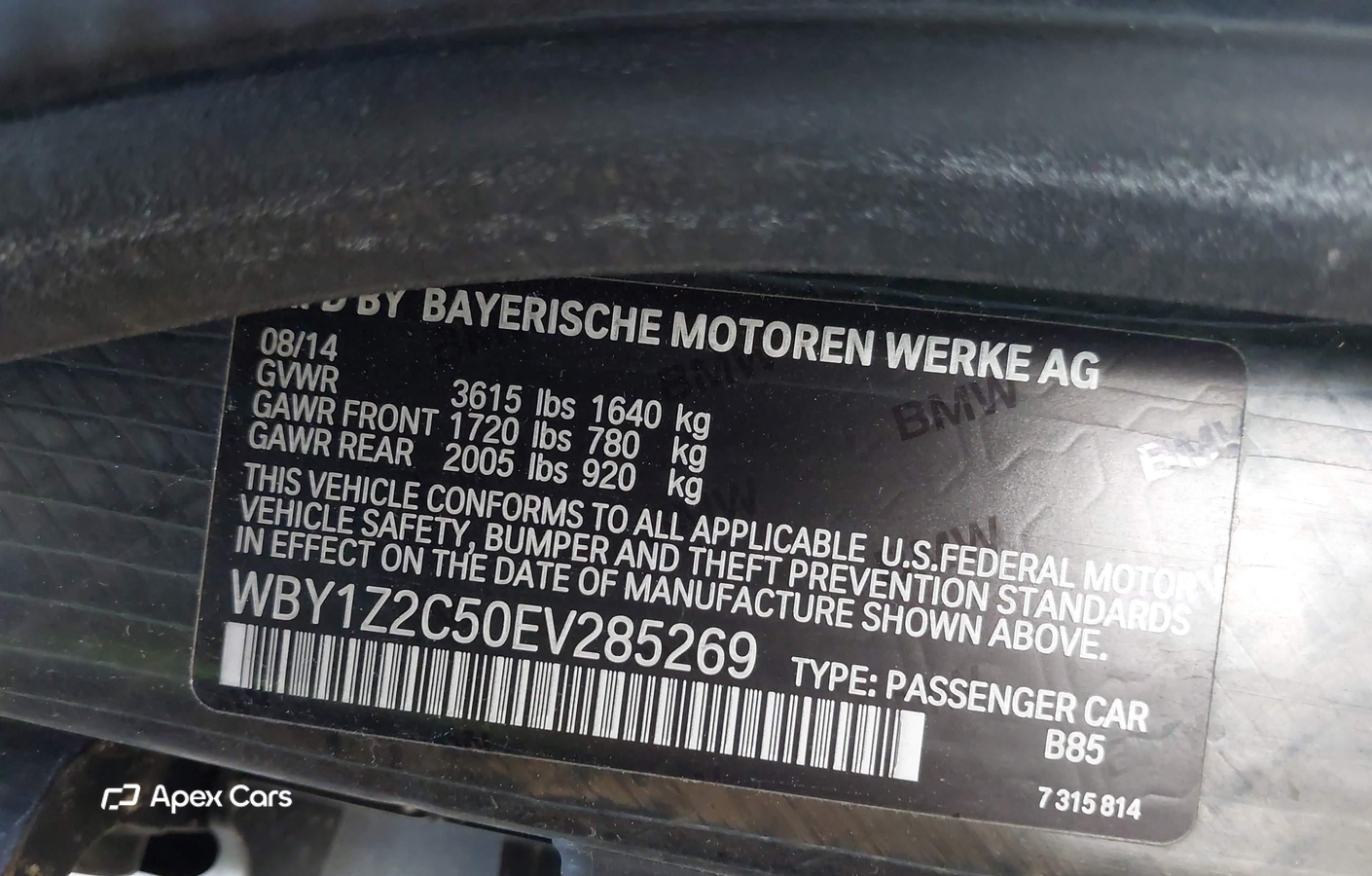 BMW i3 2014