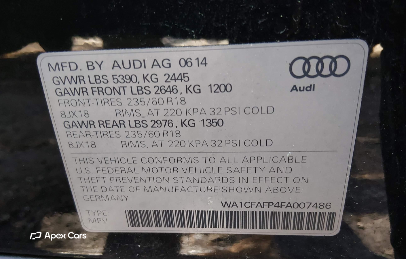 Audi Q5 2015