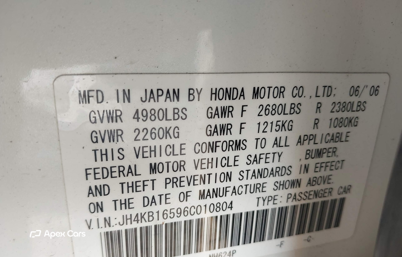 Acura RL 2006