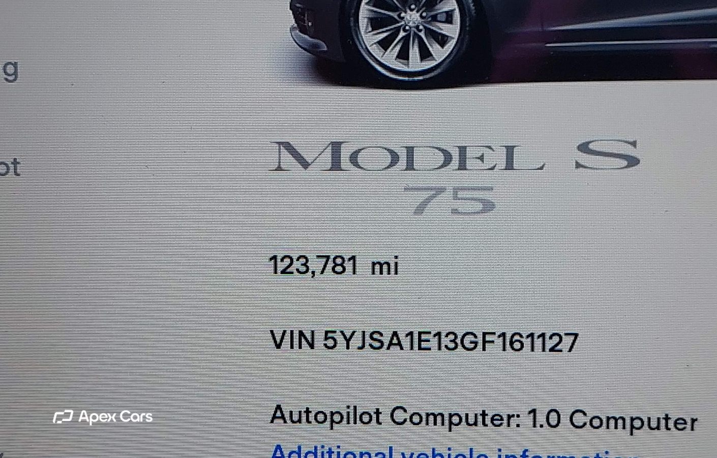 Tesla Model S 2016