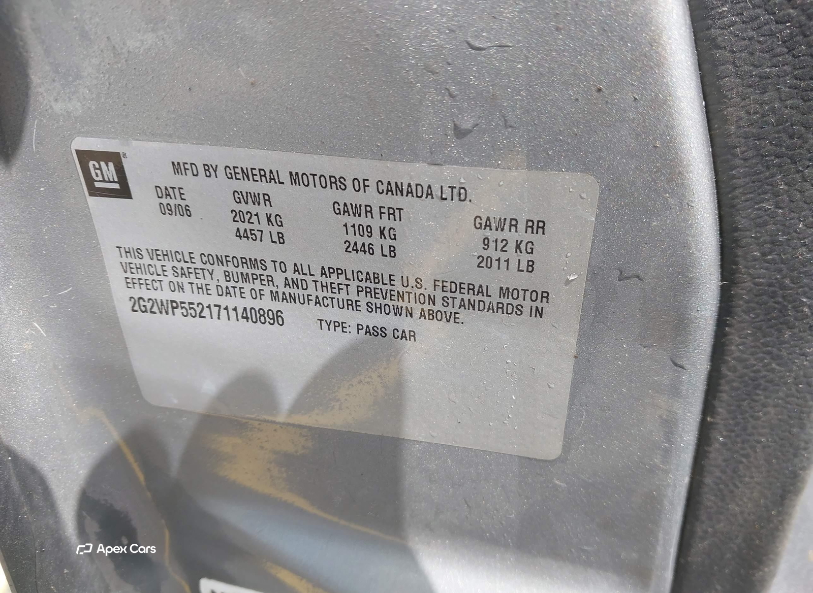 Pontiac Grand Prix 2007