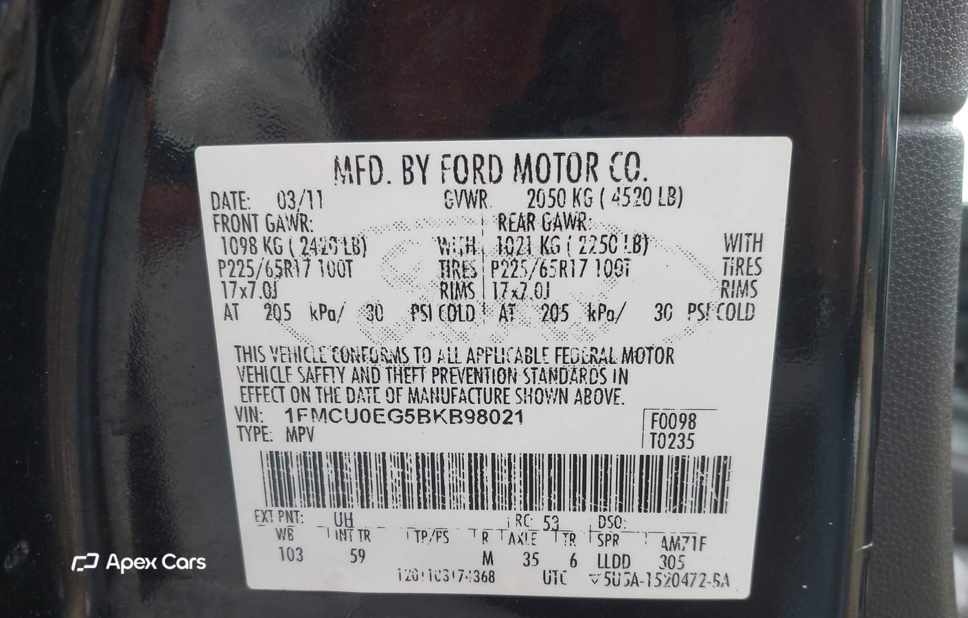 Ford Escape 2011