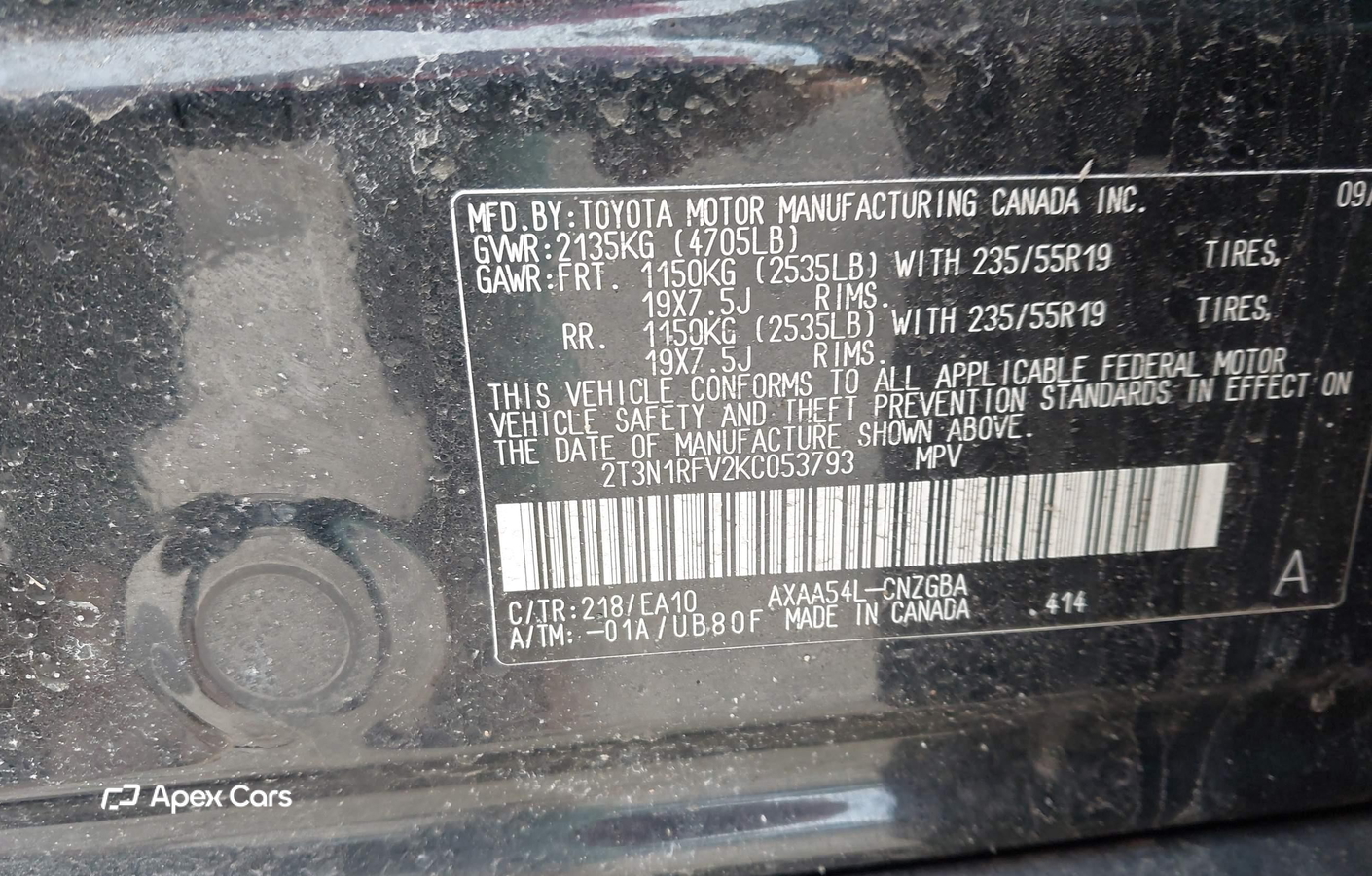 Toyota RAV 4 2019