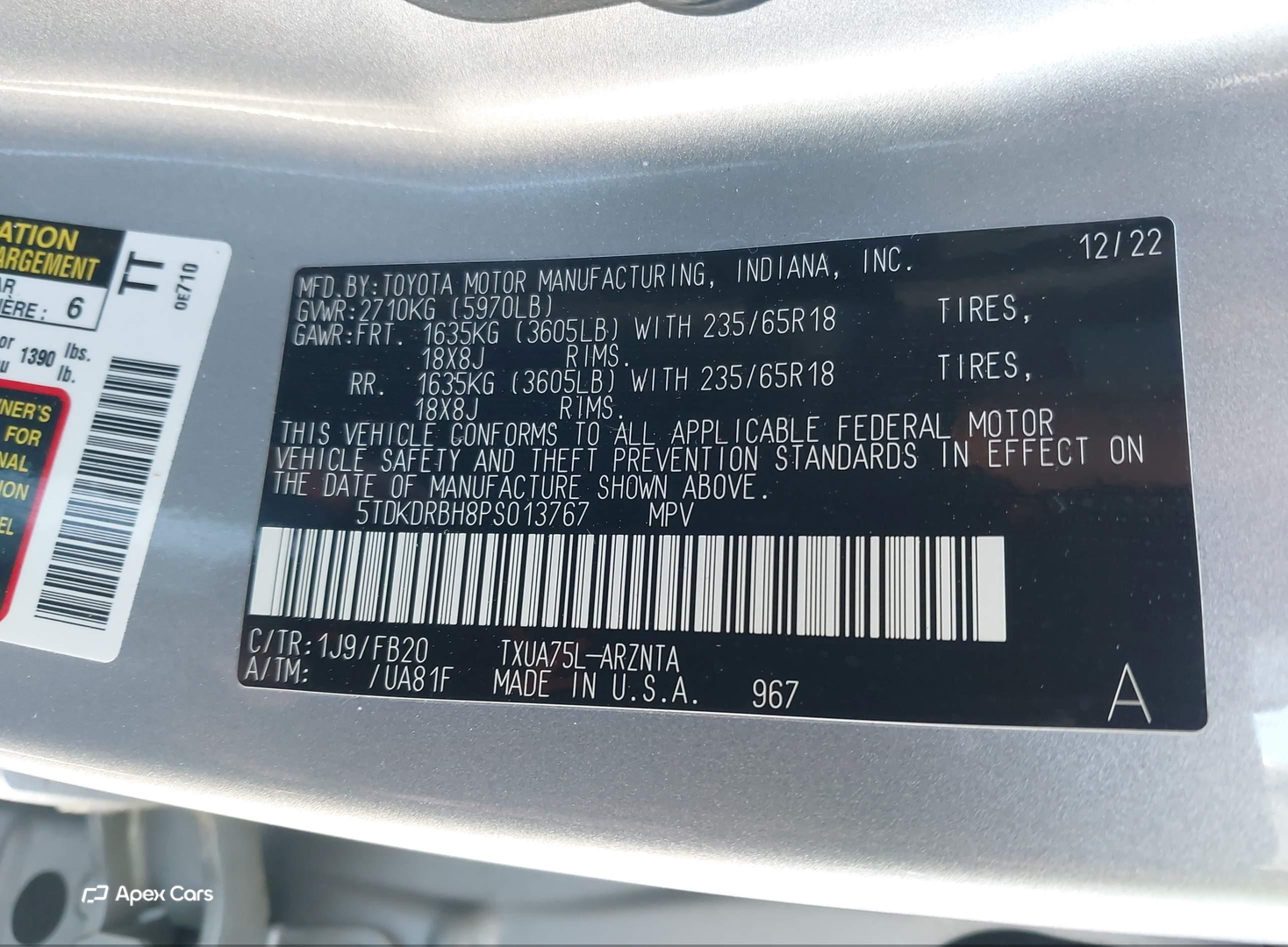 Toyota Highlander 2023