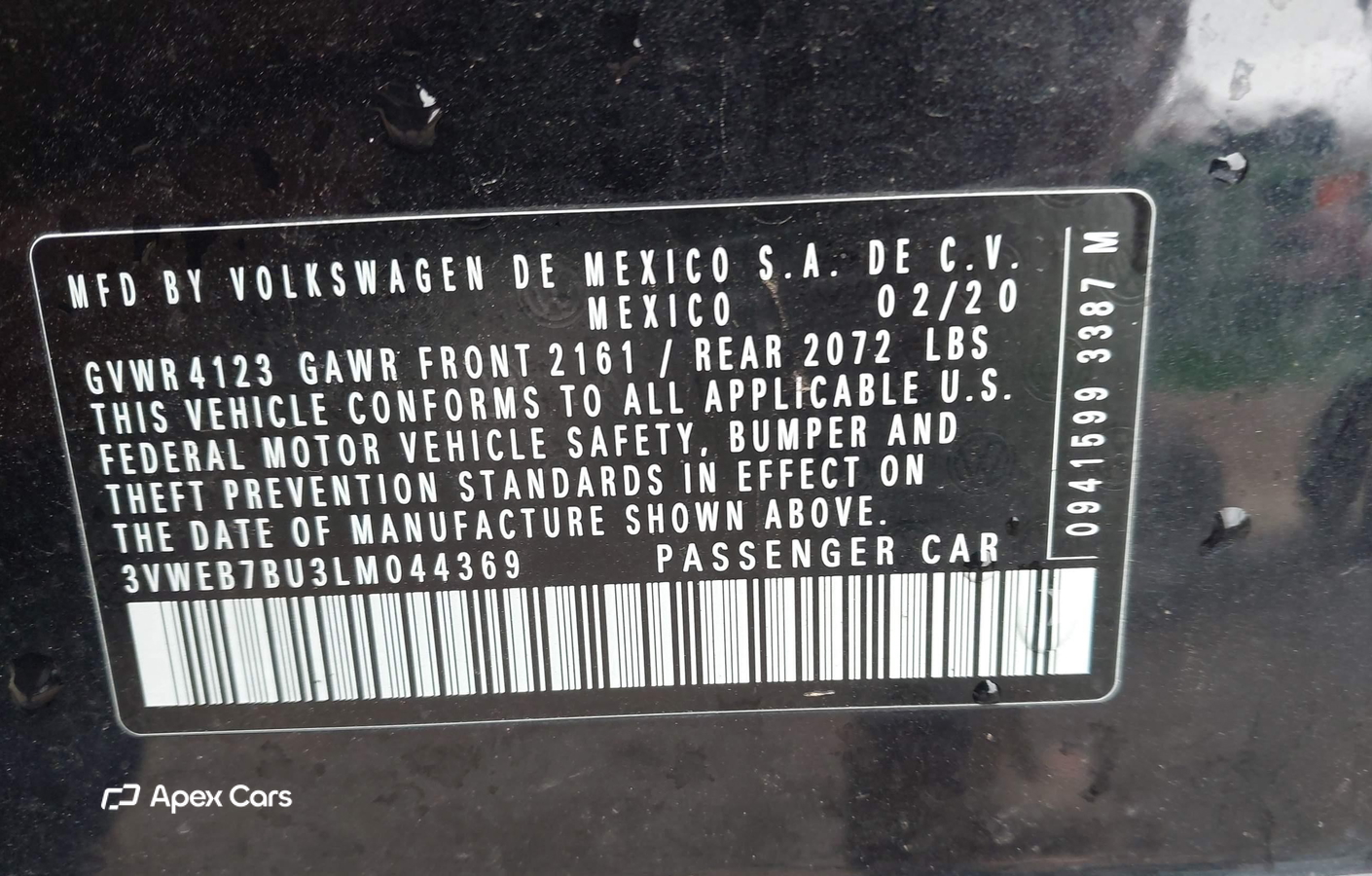 Volkswagen Jetta 2020