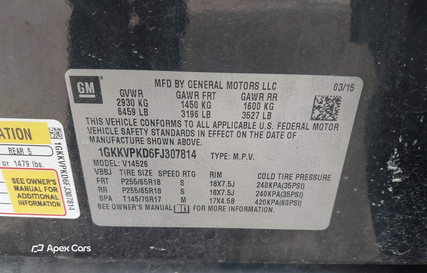 GMC Acadia 2015