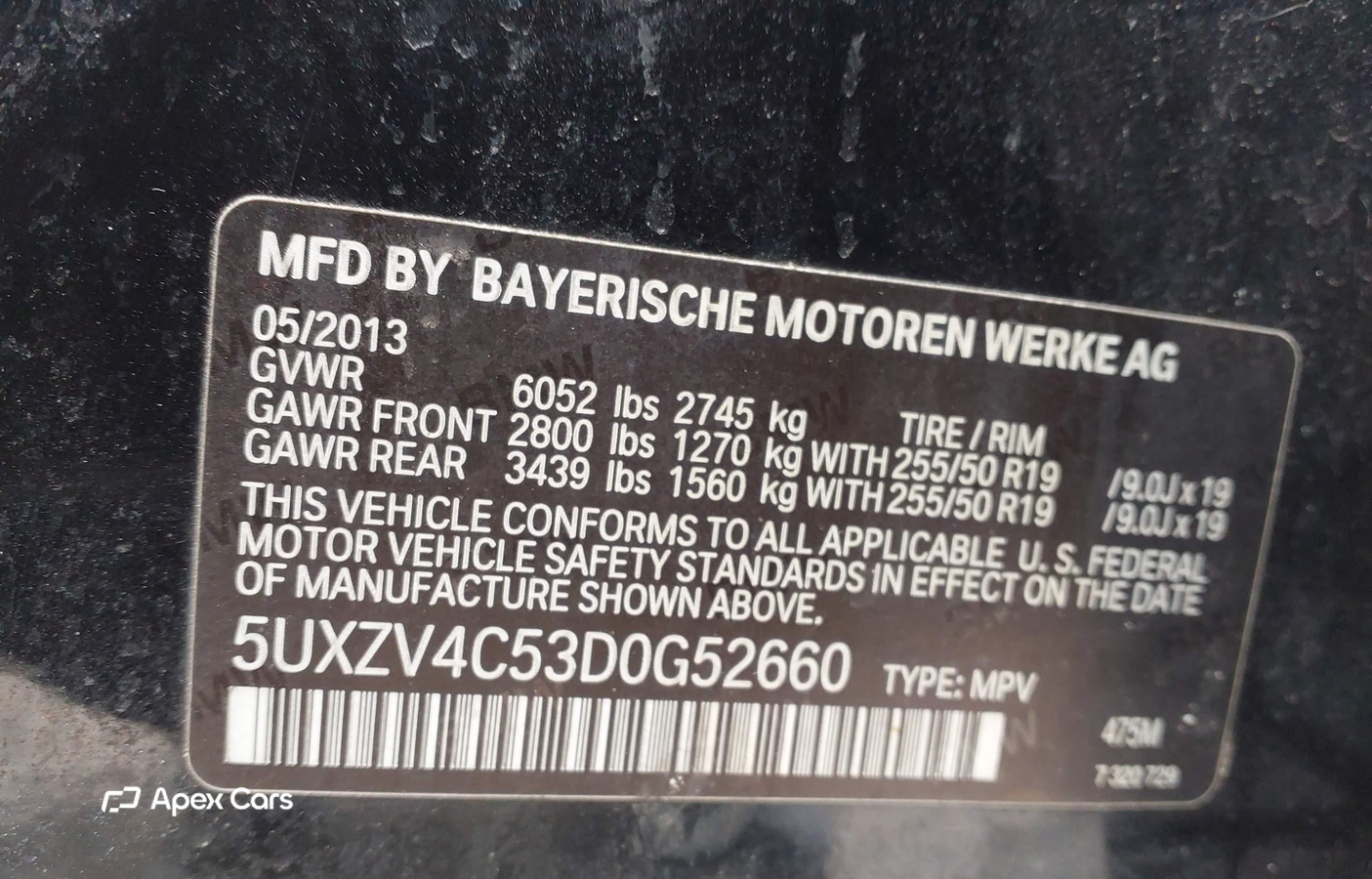 BMW X5 2013
