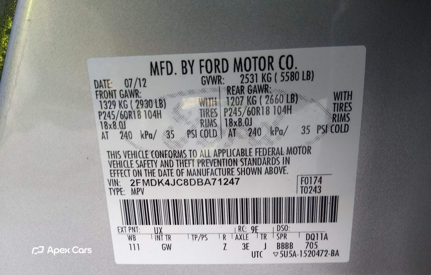 Ford Edge 2013