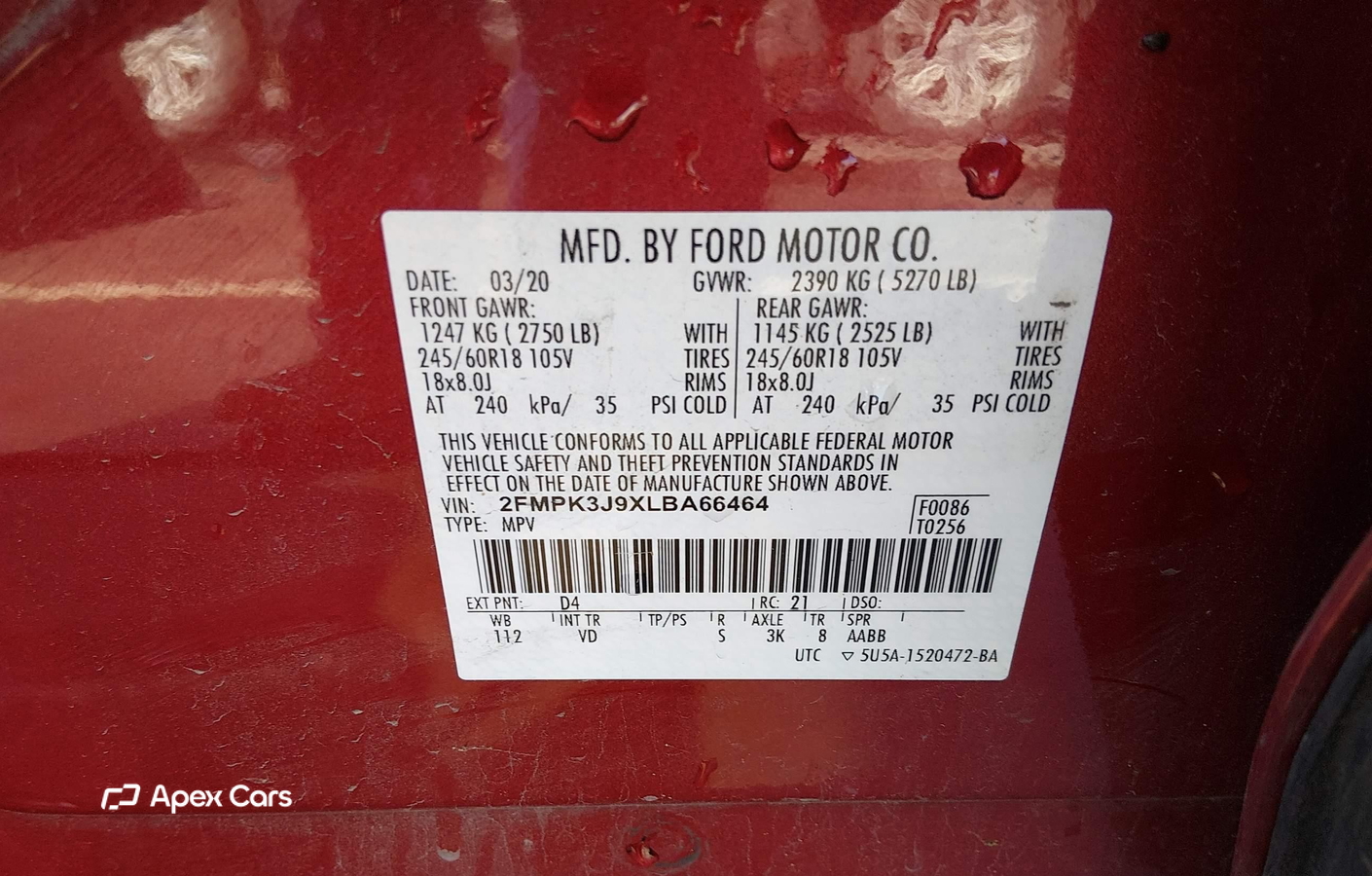 Ford Edge 2020