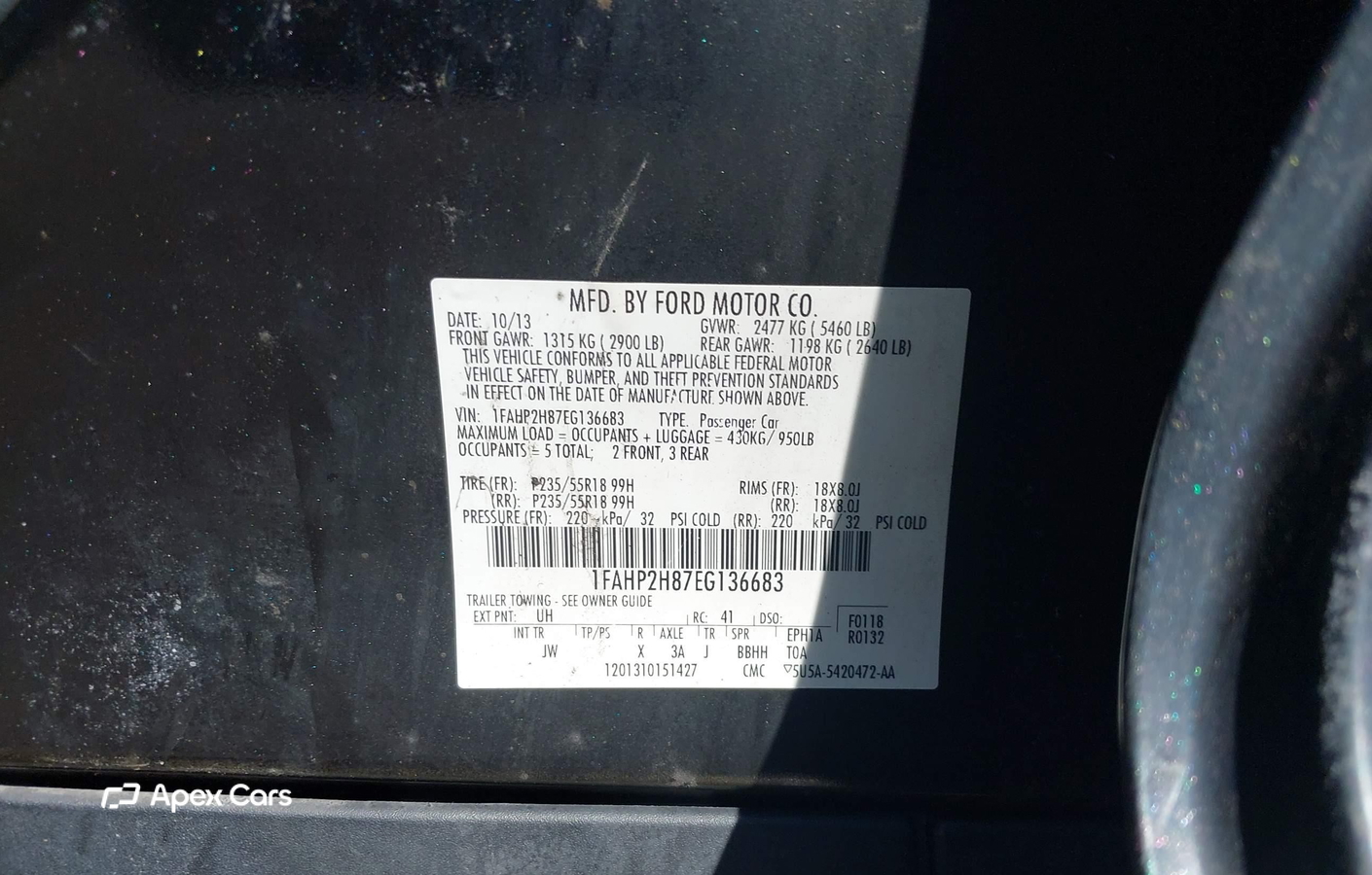 Ford Taurus 2014