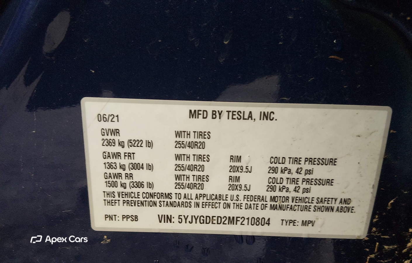 Tesla Model Y 2021
