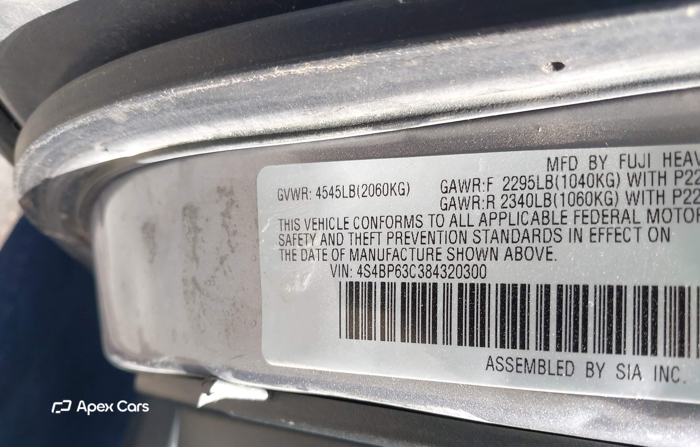 Subaru Outback 2008