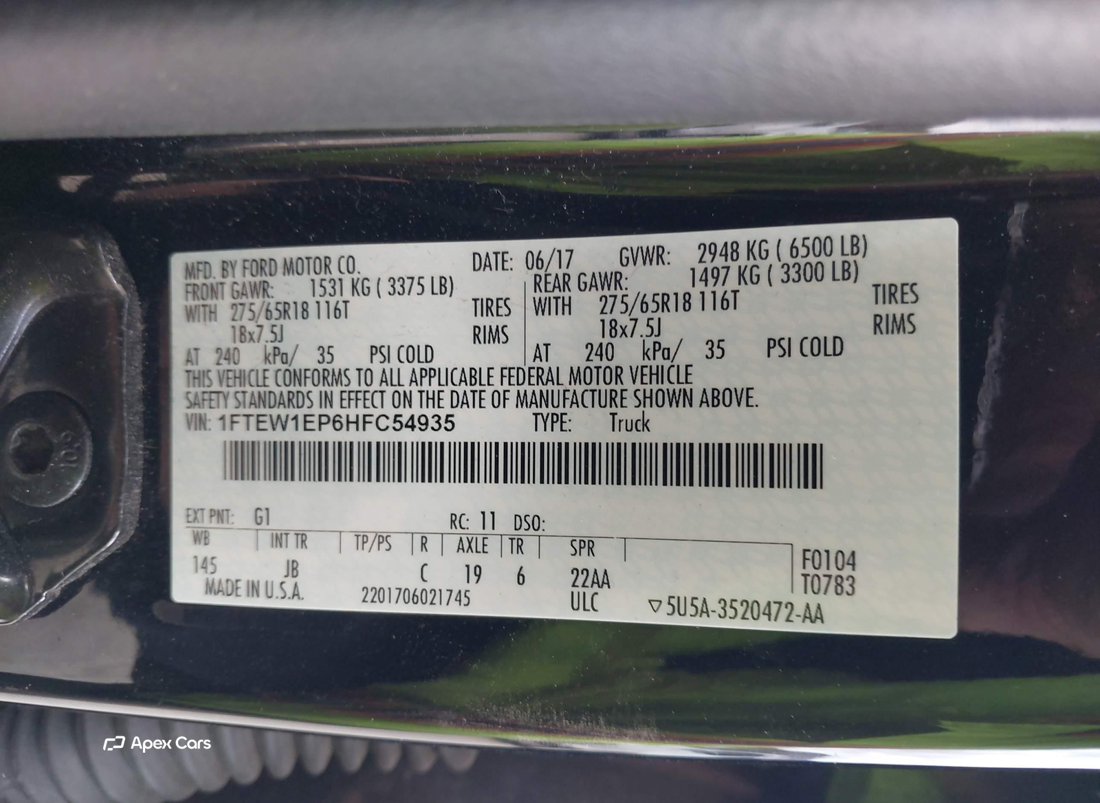 Ford F-150 2017