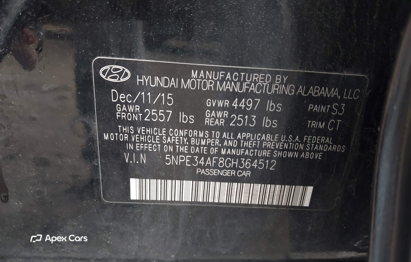 Hyundai Sonata 2016