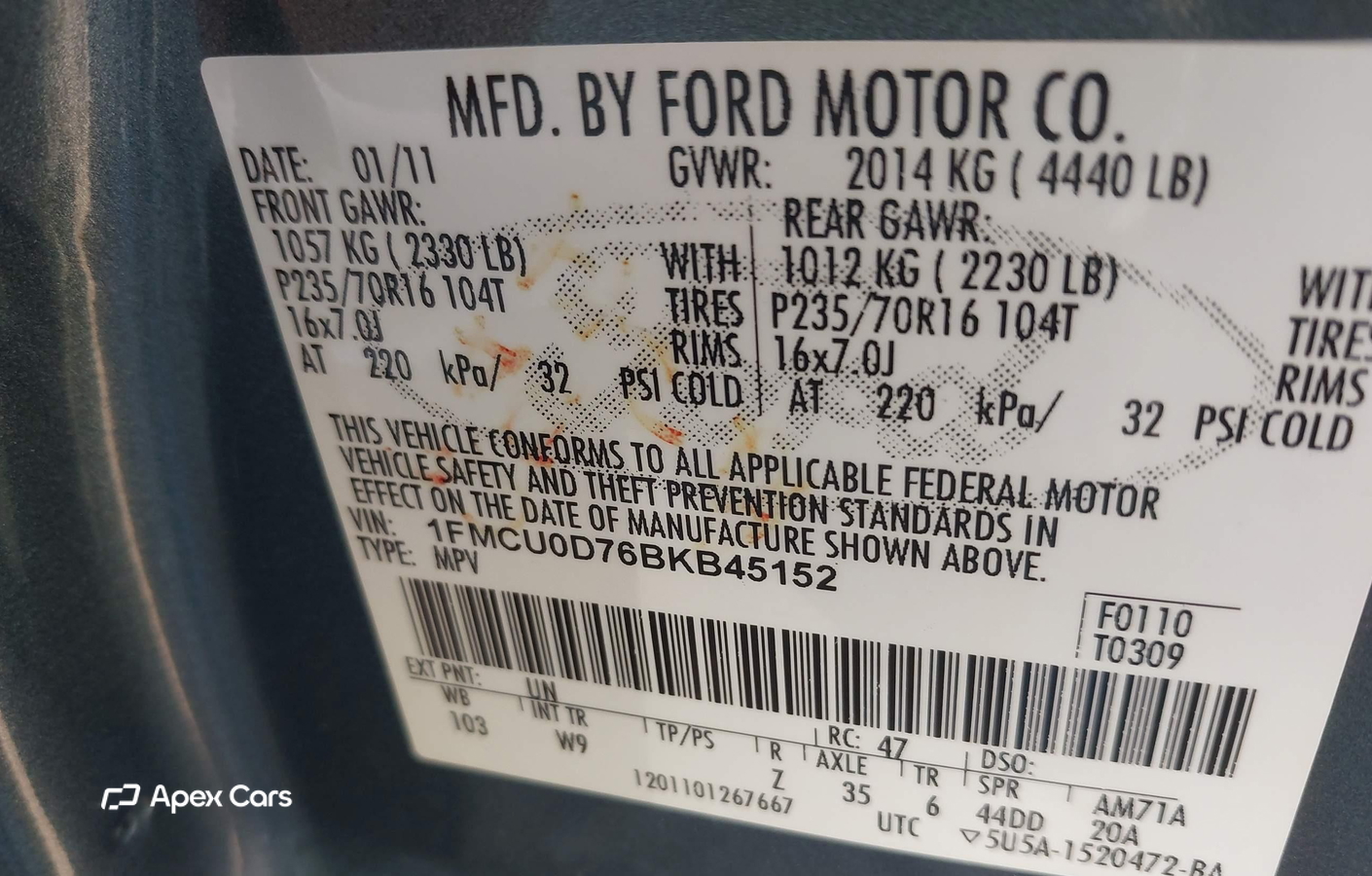 Ford Escape 2011