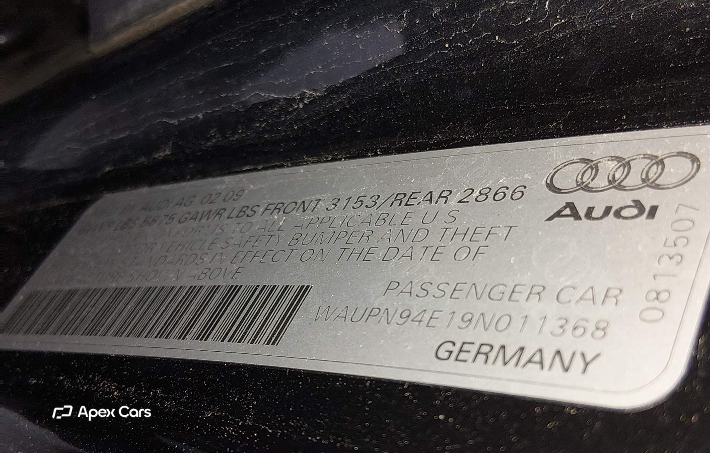 Audi S8 2009