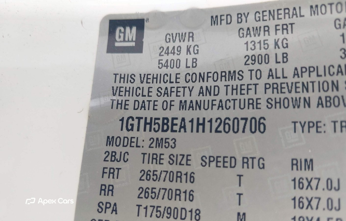 GMC Canyon 2017