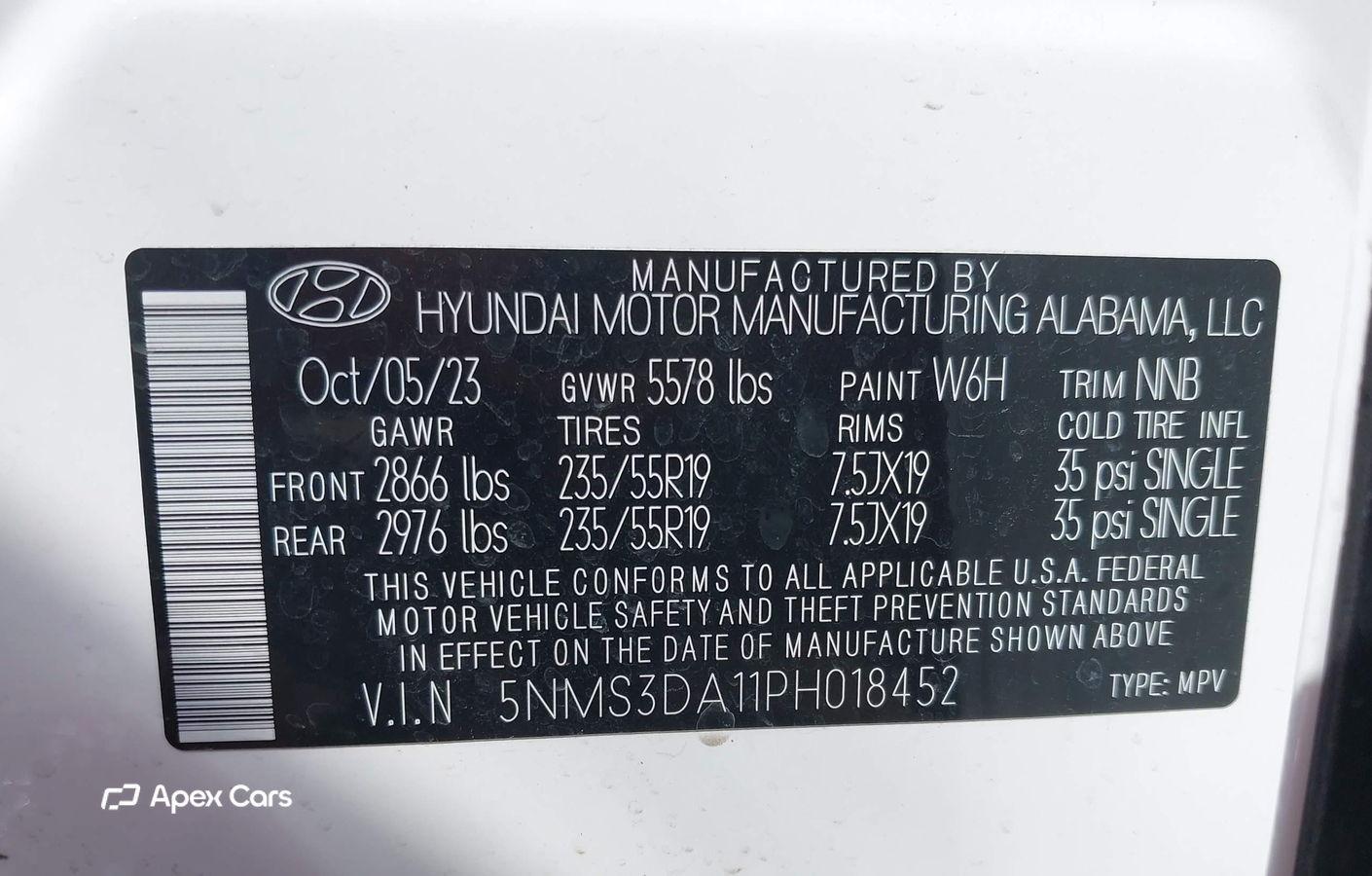 Hyundai Santa Fe 2023