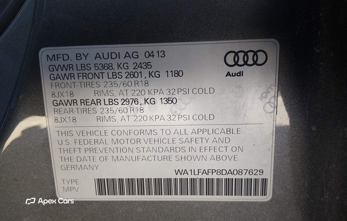 Audi Q5 2013