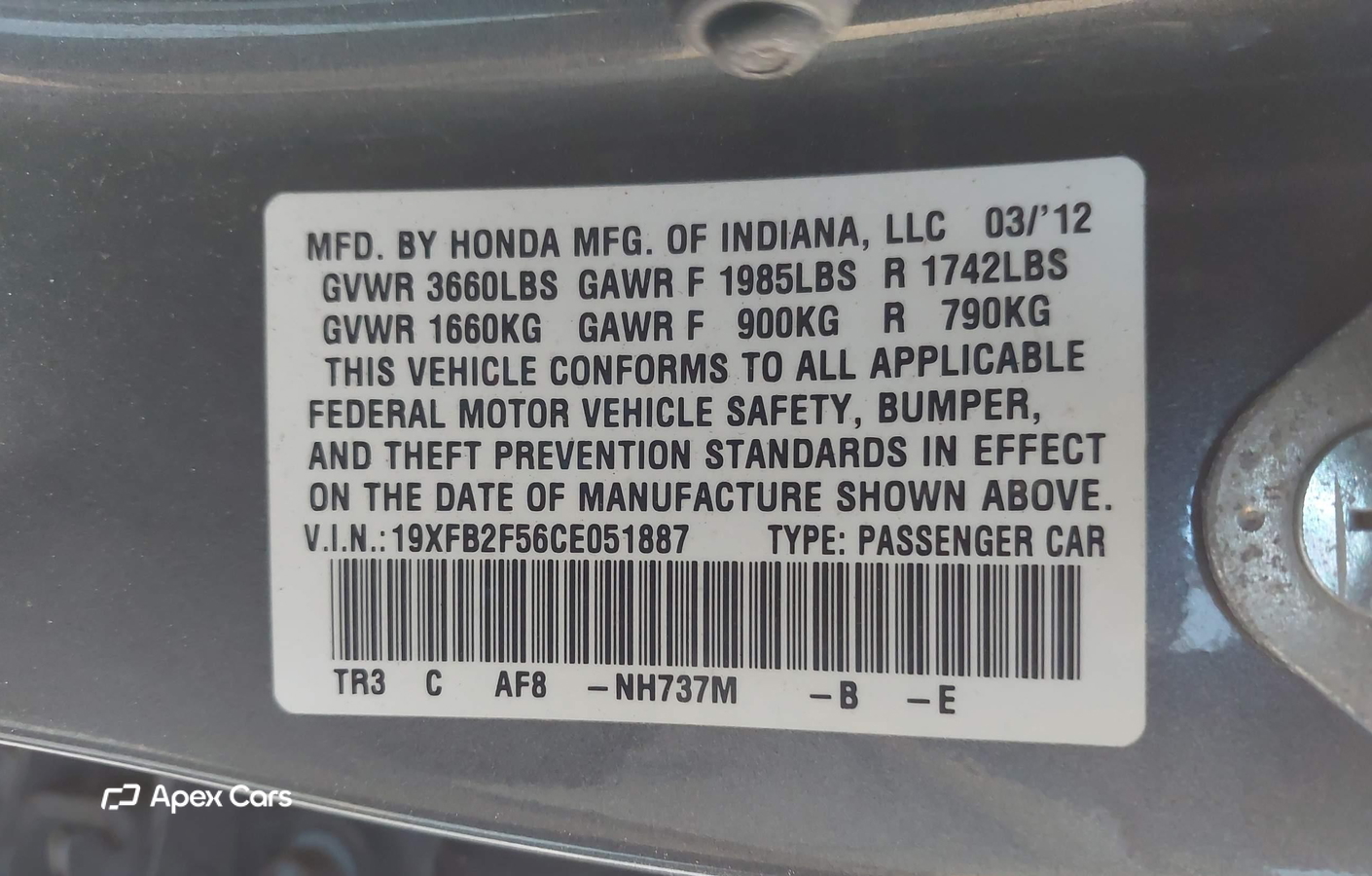 Honda Civic 2012