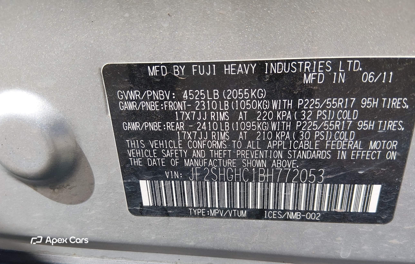 Subaru Forester 2011