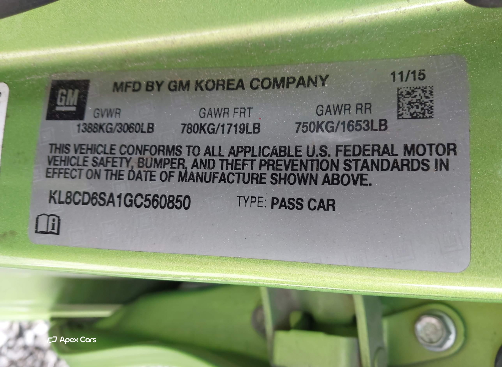 Chevrolet Spark 2016