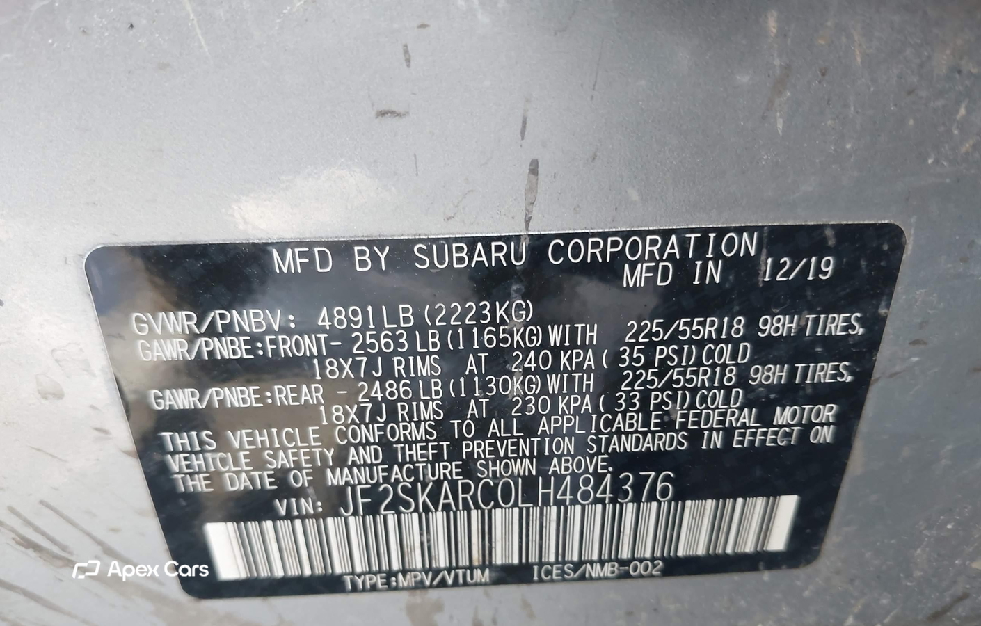 Subaru Forester 2020